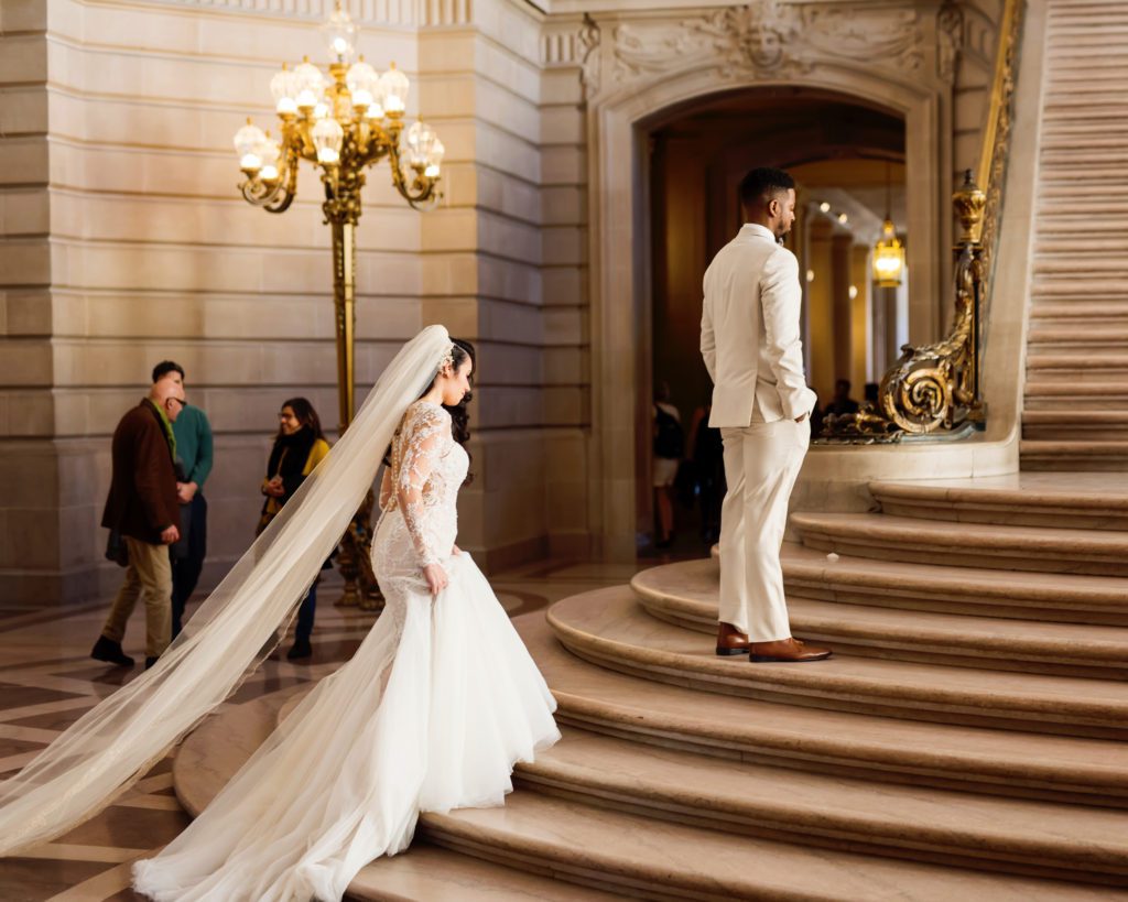 san francisco city hall wedding photography