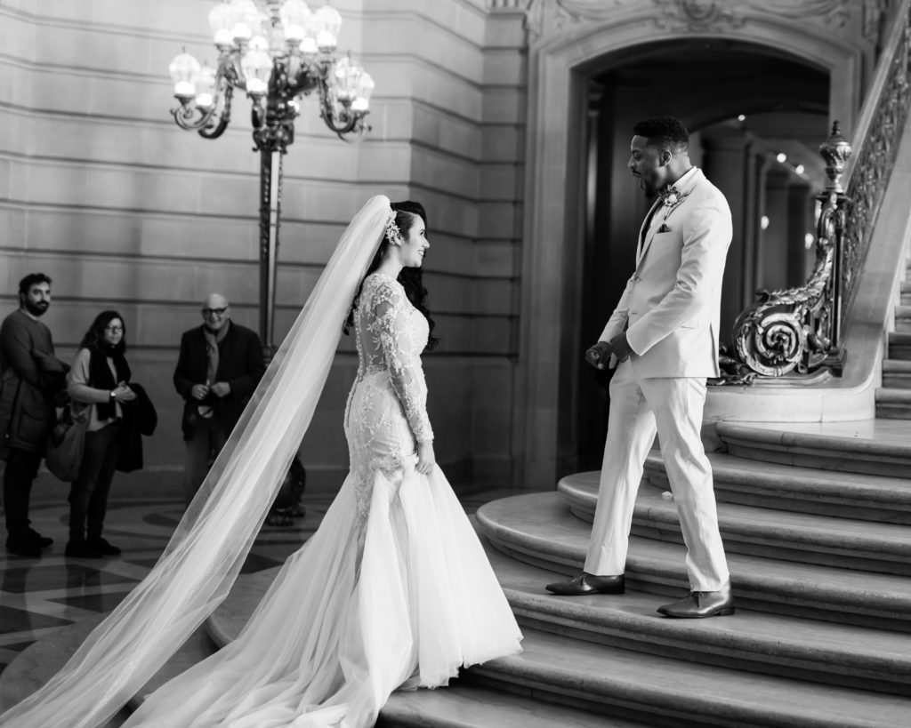 san francisco city hall wedding photography
