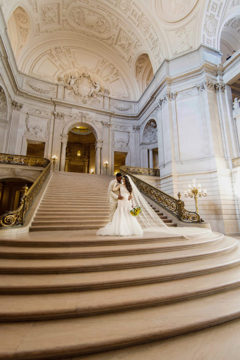 san francisco city hall wedding photography