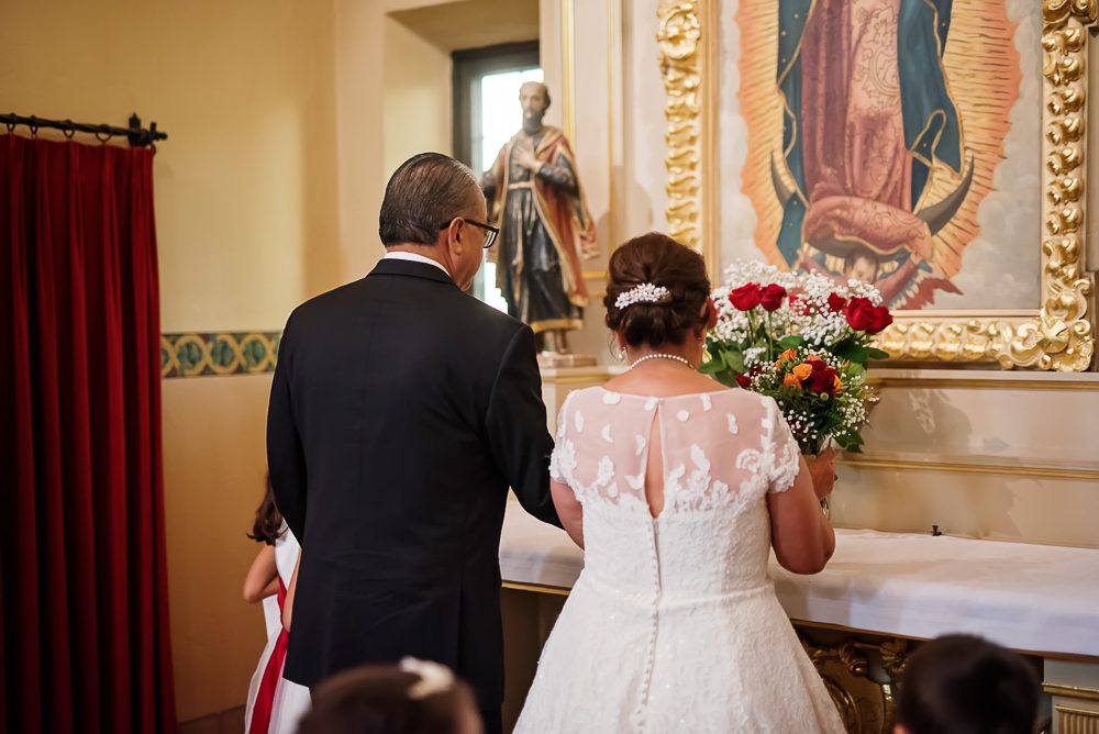 Vow Renewal Ceremony at Mission Santa Clara de Asís