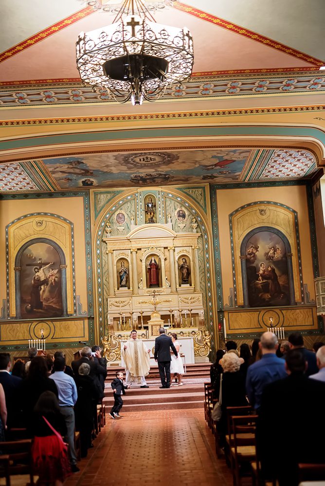 Vow Renewal Ceremony at Mission Santa Clara de Asís
