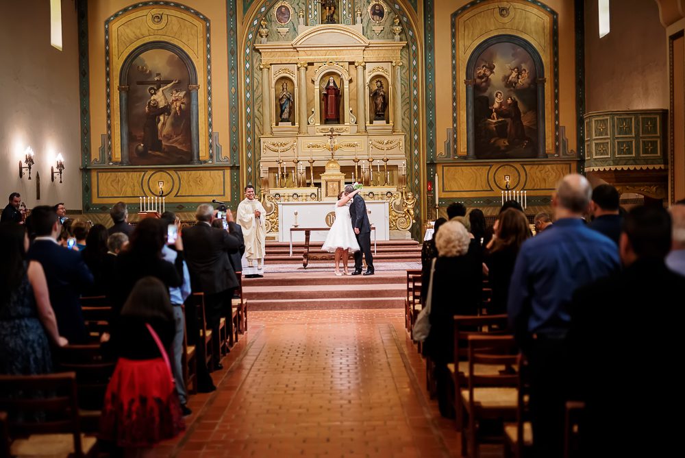 Vow Renewal Ceremony at Mission Santa Clara de Asís