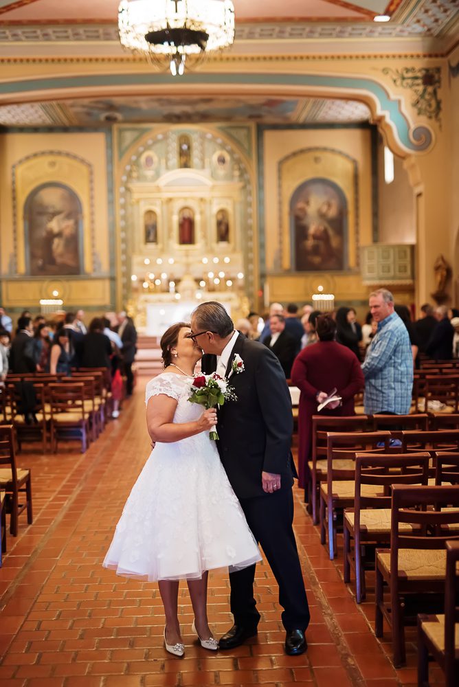 Vow Renewal Ceremony at Mission Santa Clara de Asís