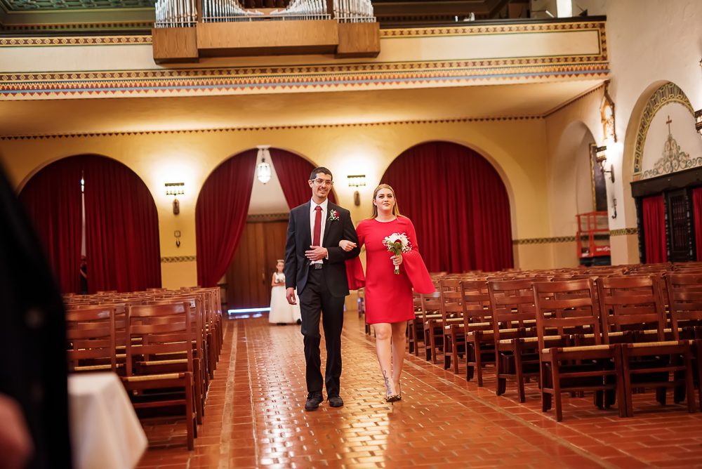 Vow Renewal Ceremony at Mission Santa Clara de Asís