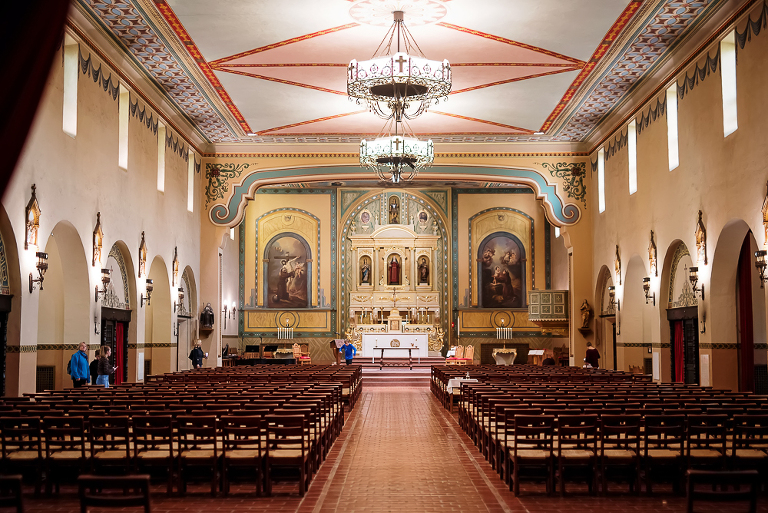 Vow Renewal Ceremony at Mission Santa Clara de Asís