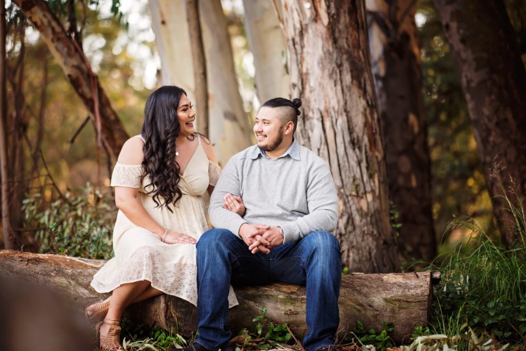 Engagement Portraits at Vasona Park