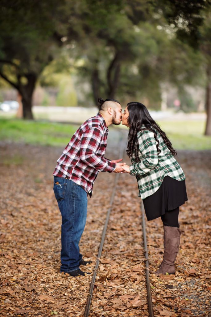 Engagement Portraits at Vasona Park