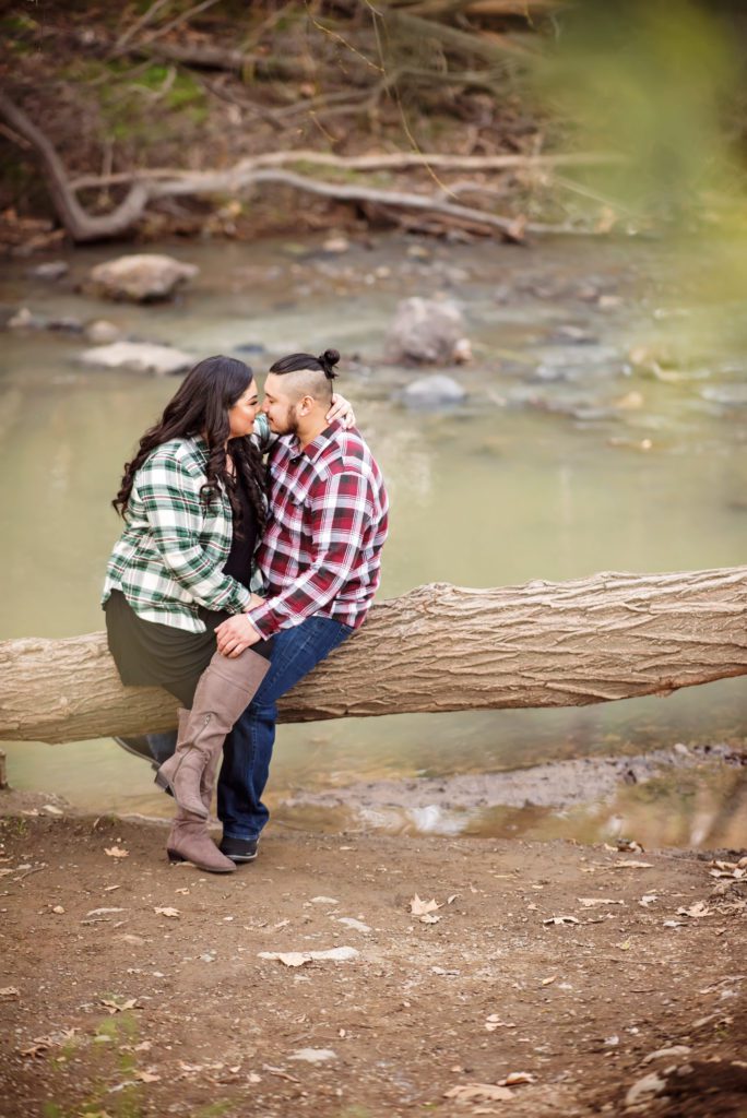 Engagement Portraits at Vasona Park
