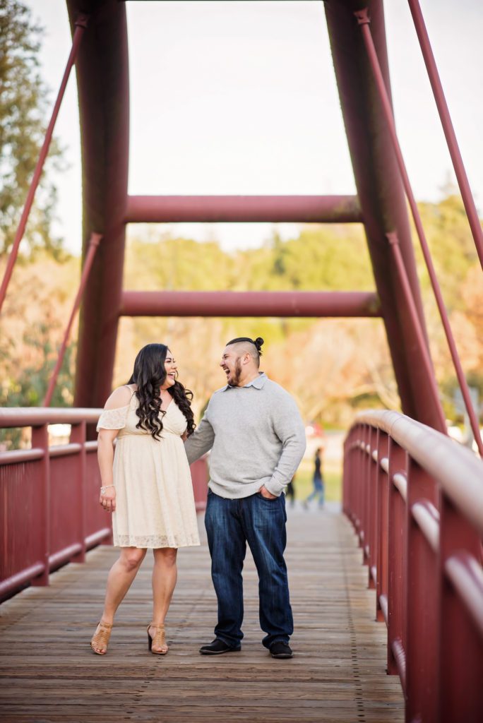 Engagement Portraits at Vasona Park