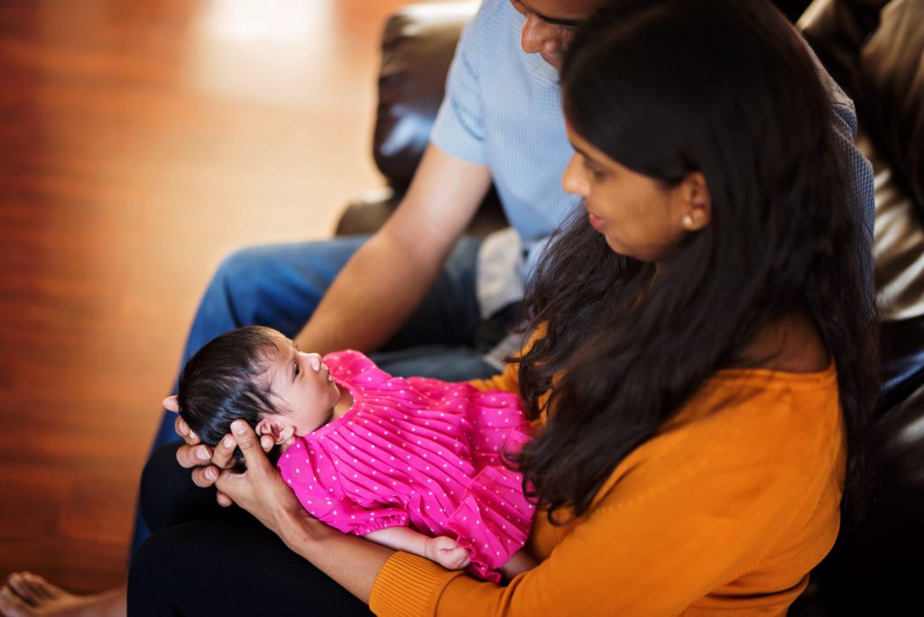 Lifestyle Newborn Portrait Session