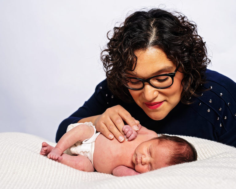 Lifestyle Newborn Portrait Session