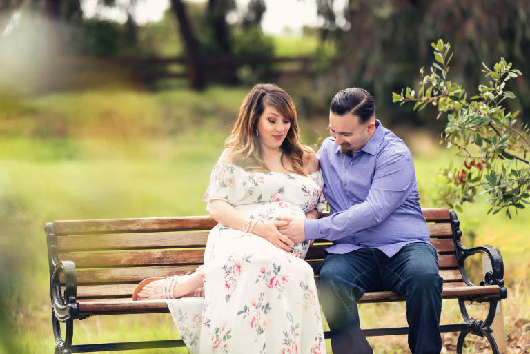 Maternity Portraits At Shoreline Lake Park