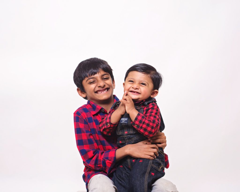 in-studio family portraits