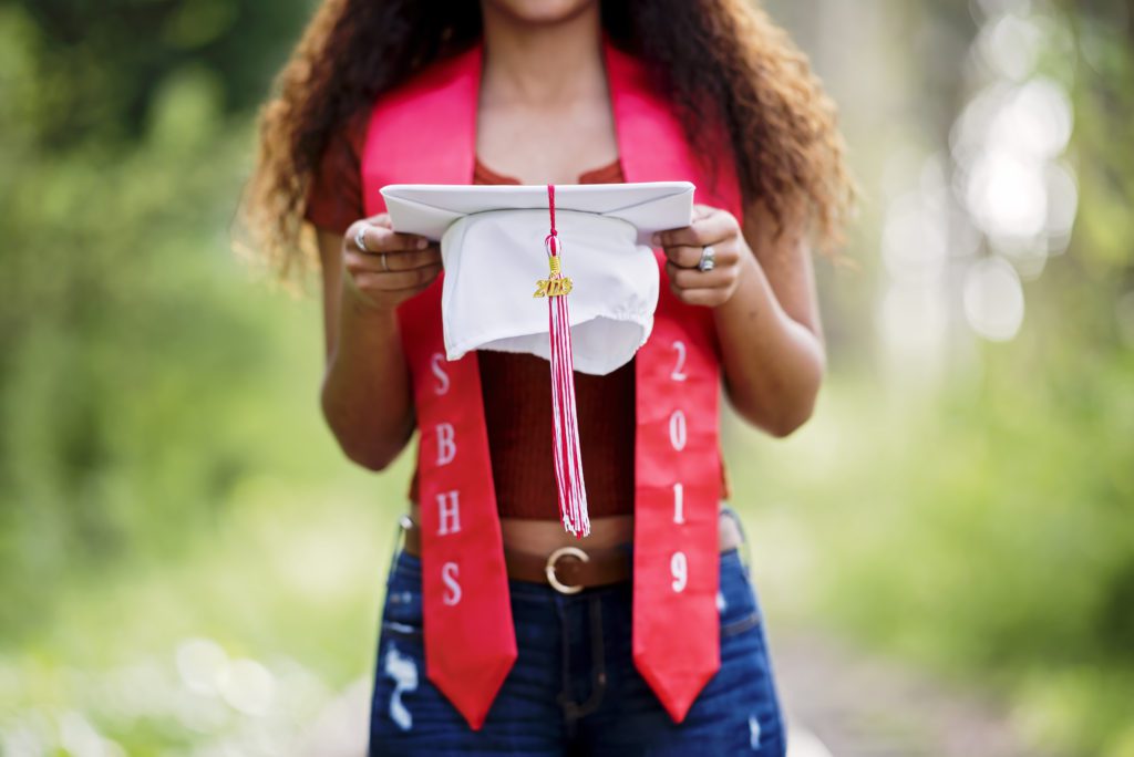 fun senior portraits in capitola