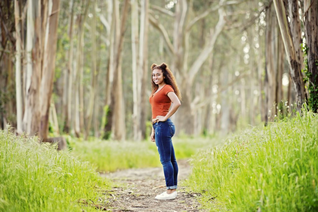 fun senior portraits in capitola