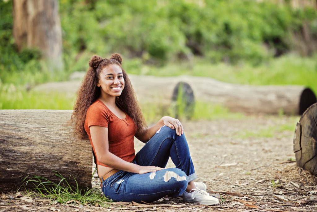fun senior portraits in capitola