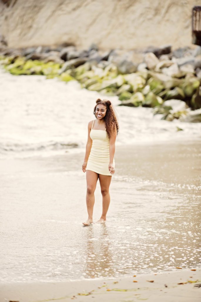 fun senior portraits in capitola