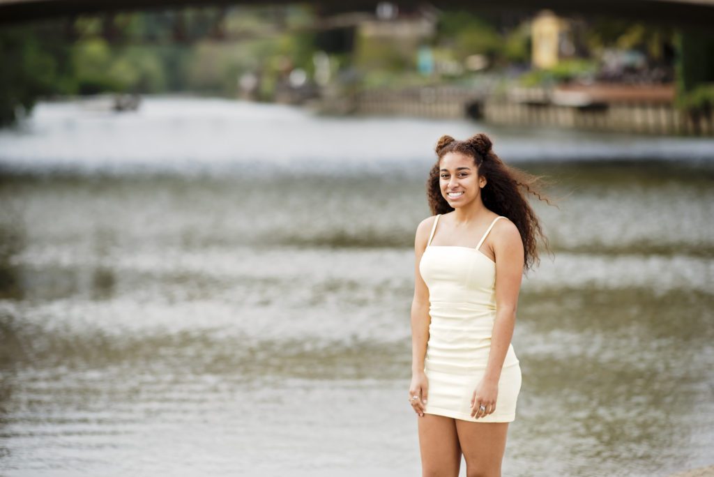 fun senior portraits in capitola