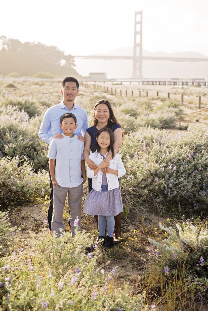 Sunset Family Portraits In San Francisco