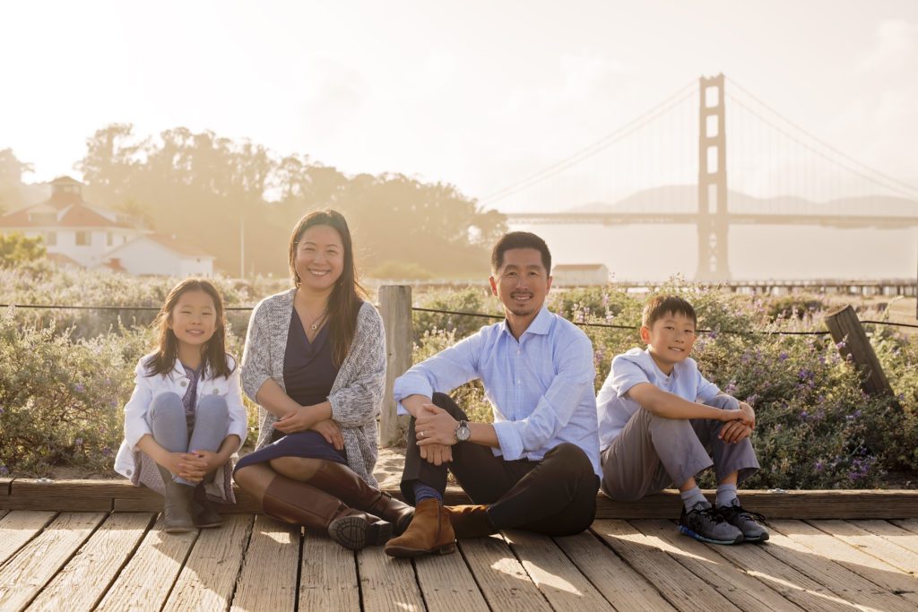 Sunset Family Portraits In San Francisco