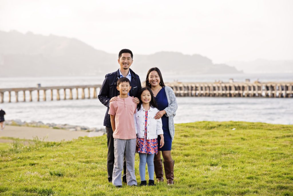 Sunset Family Portraits In San Francisco