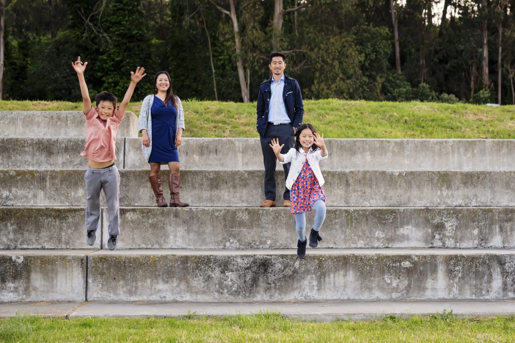 Sunset Family Portraits In San Francisco