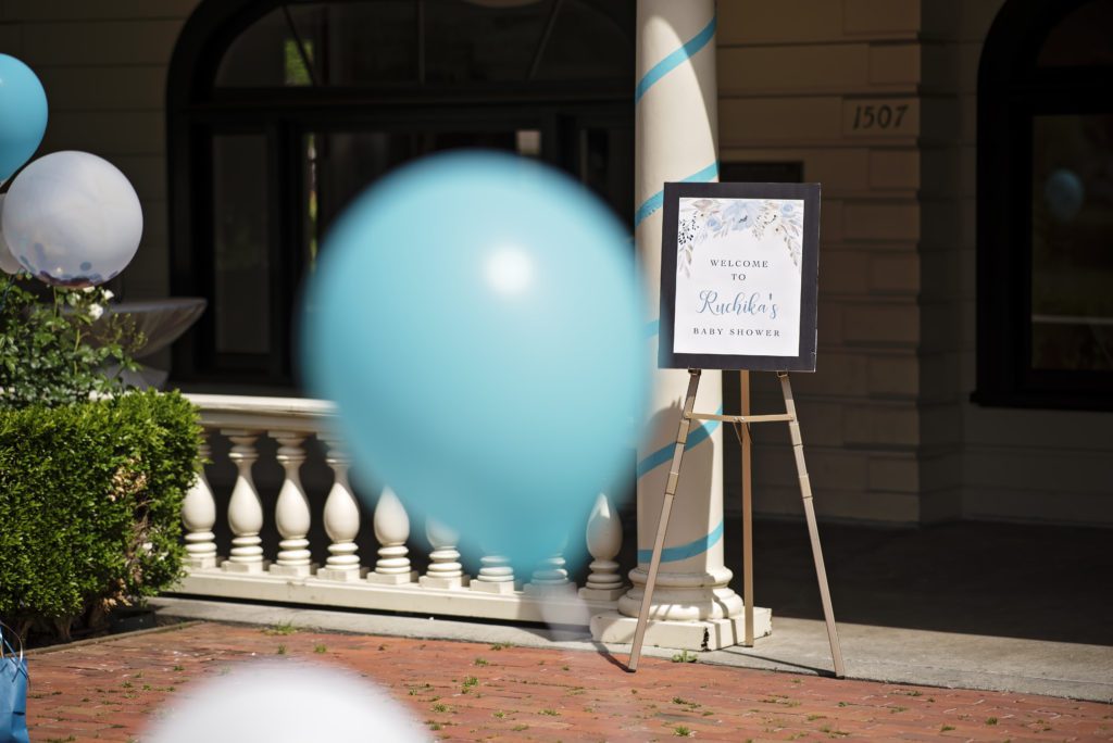 baby shower at the jamison brown house