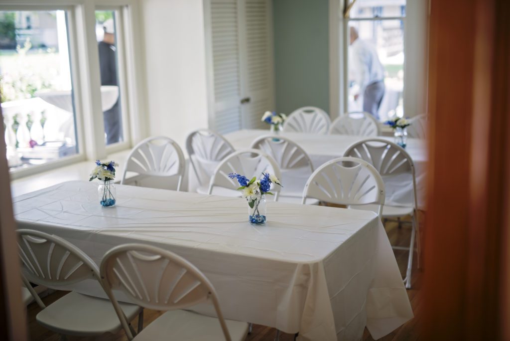 baby shower at the jamison brown house