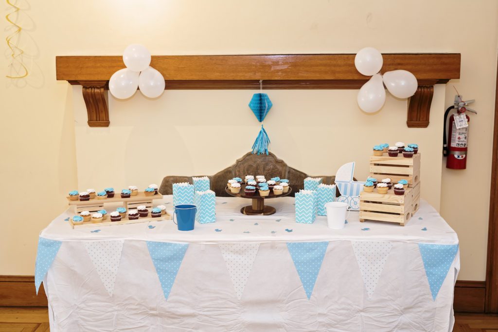 baby shower at the jamison brown house