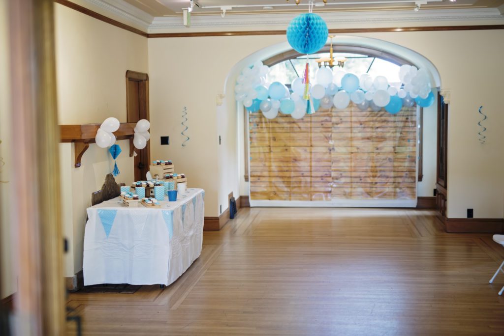 baby shower at the jamison brown house