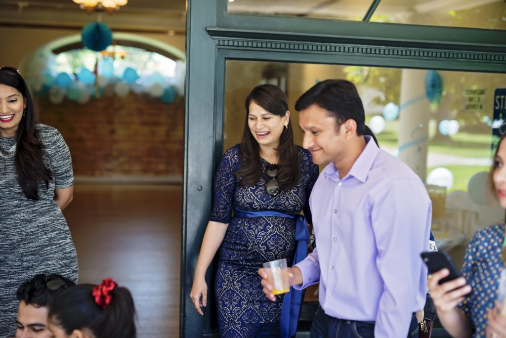 baby shower at the jamison brown house