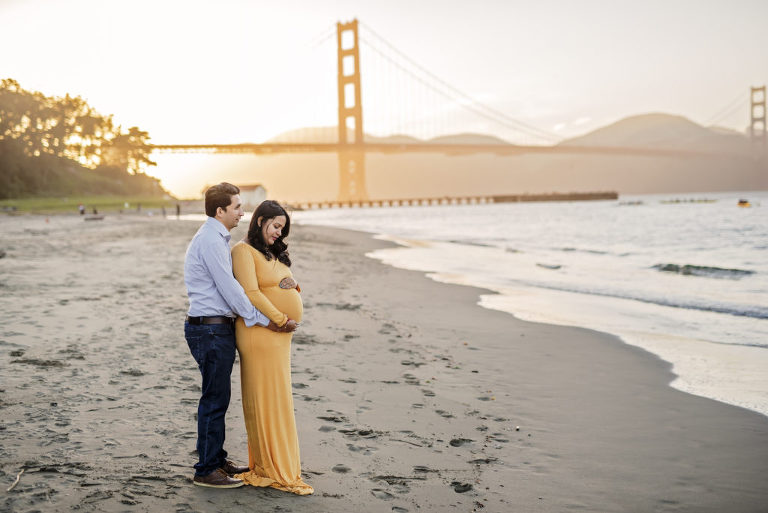 maternity portraits at crissy field