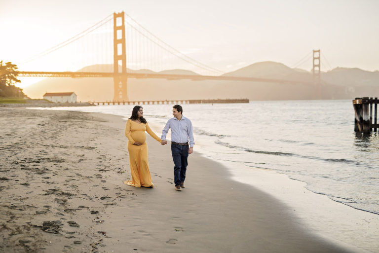 maternity portraits at crissy field