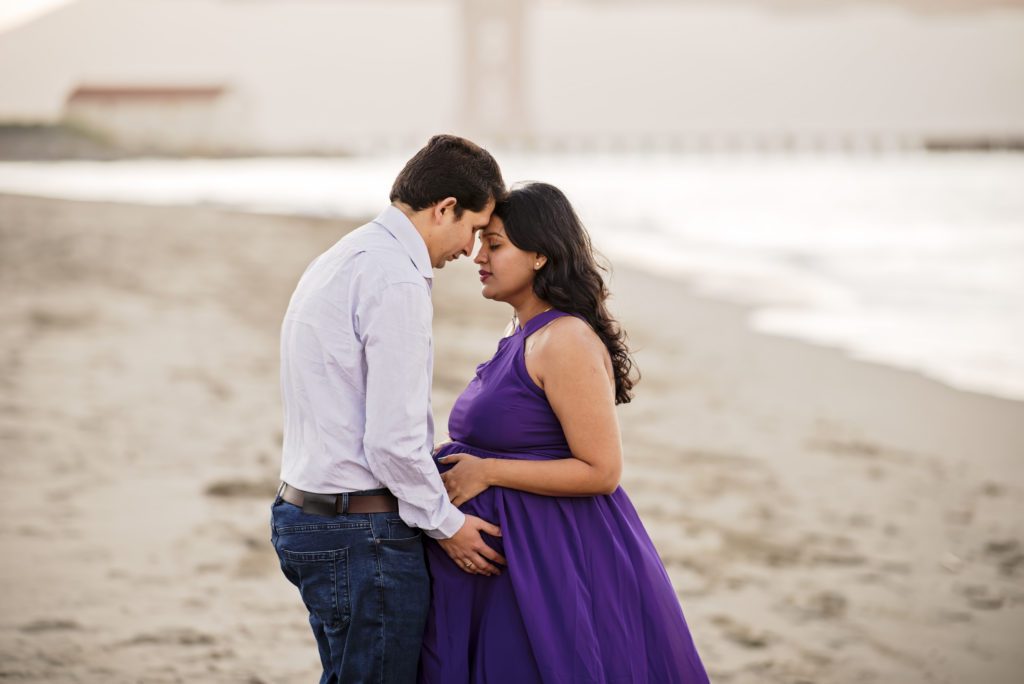 maternity portraits at crissy field
