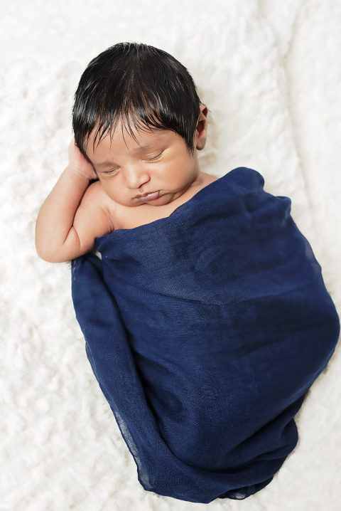 the best time to take newborn portraits