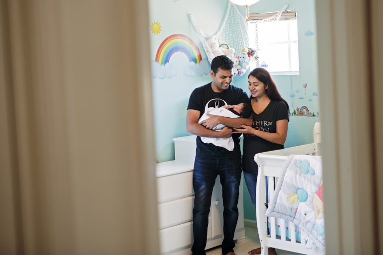 the best time to take newborn portraits