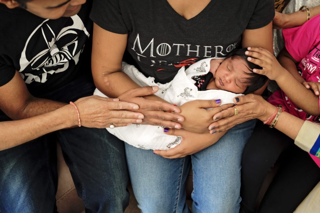 the best time to take newborn portraits