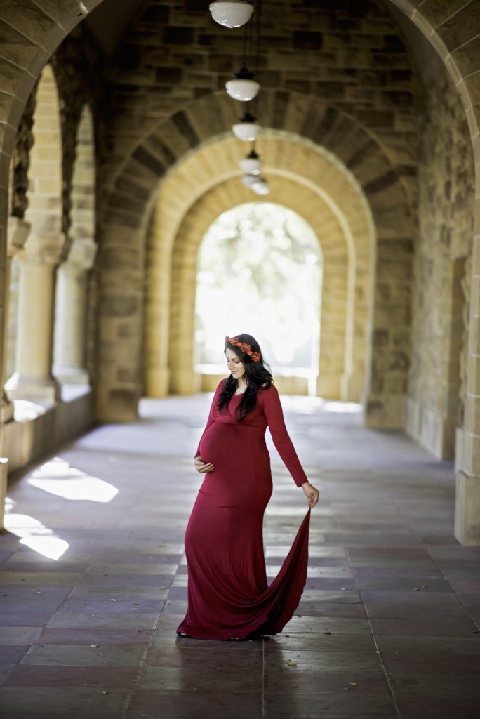 Maternity Photos At Stanford University