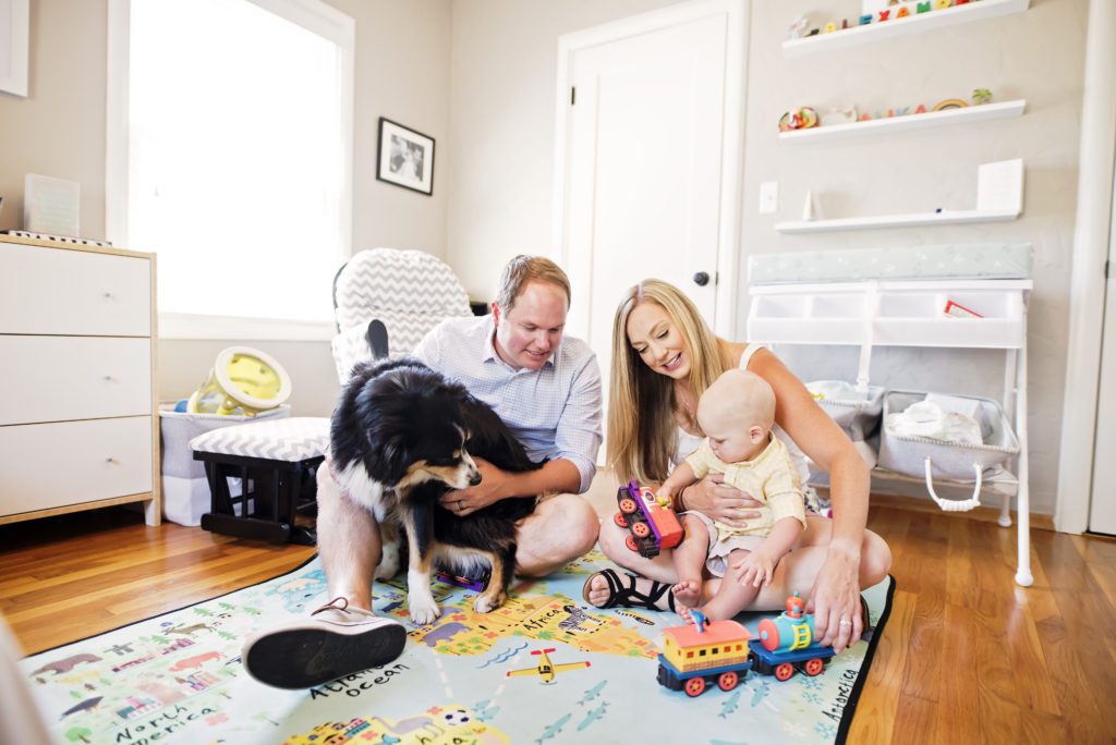 in home family portraits in san jose