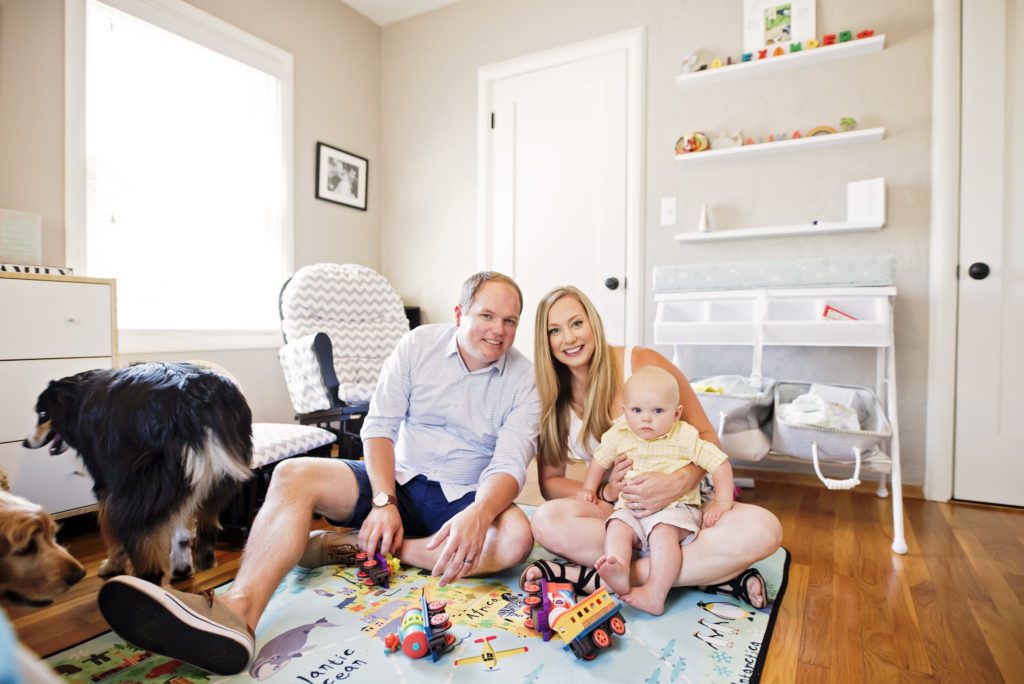 in home family portraits in san jose