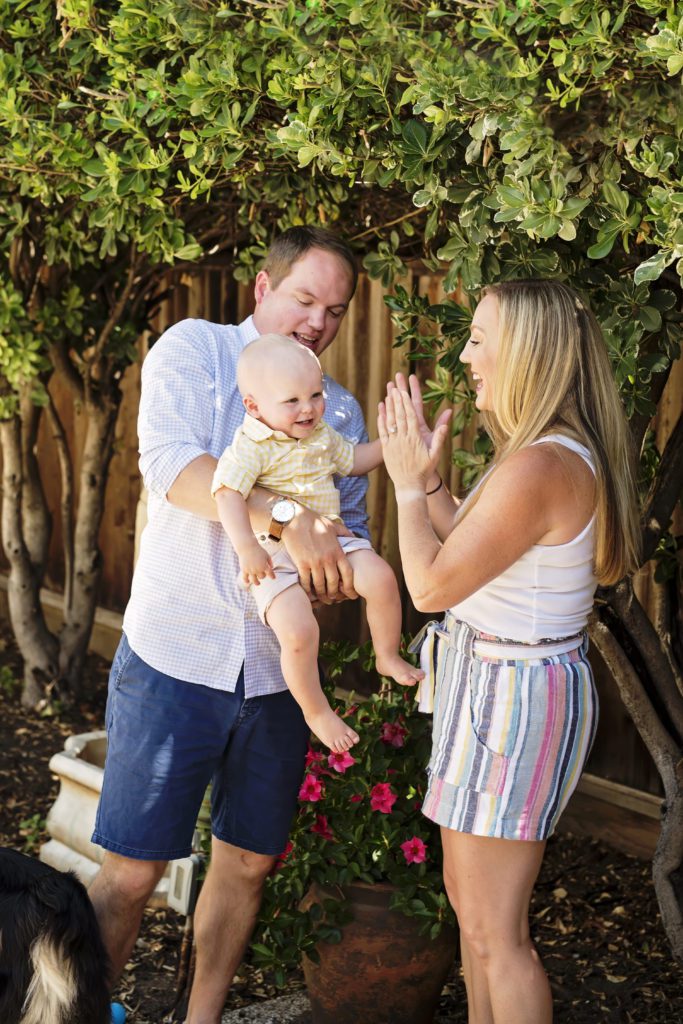 in home family portraits in san jose