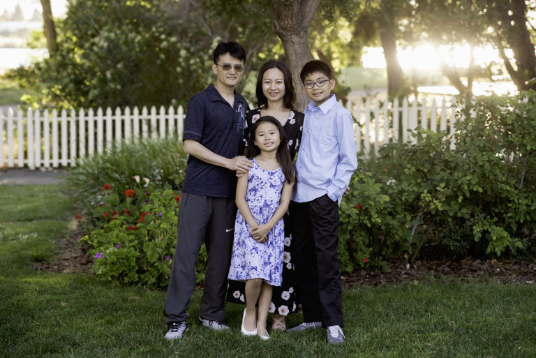 the best family portrait location in mountain view