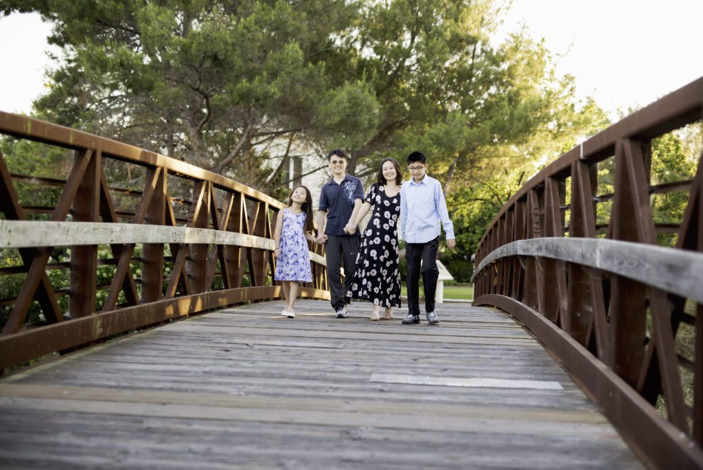 the best family portrait location in mountain view
