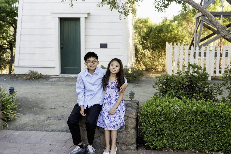 the best family portrait location in mountain view