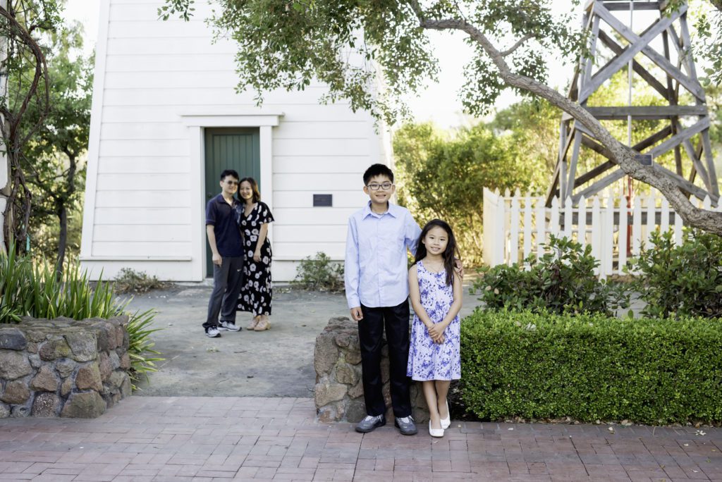 the best family portrait location in mountain view