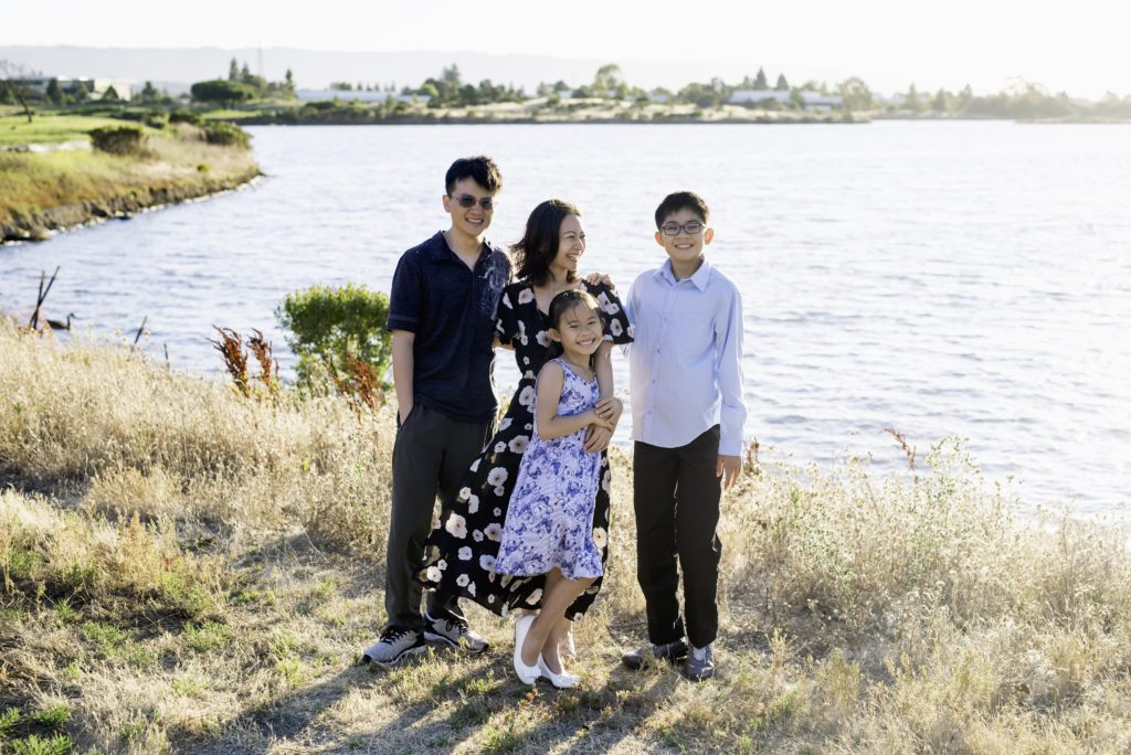 the best family portrait location in mountain view