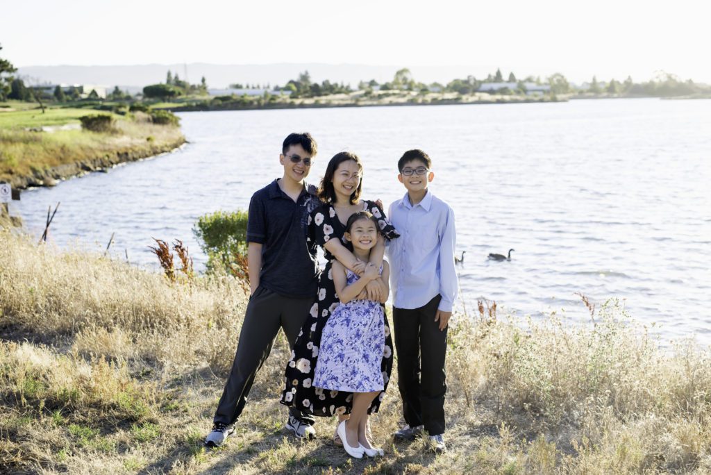 the best family portrait location in mountain view