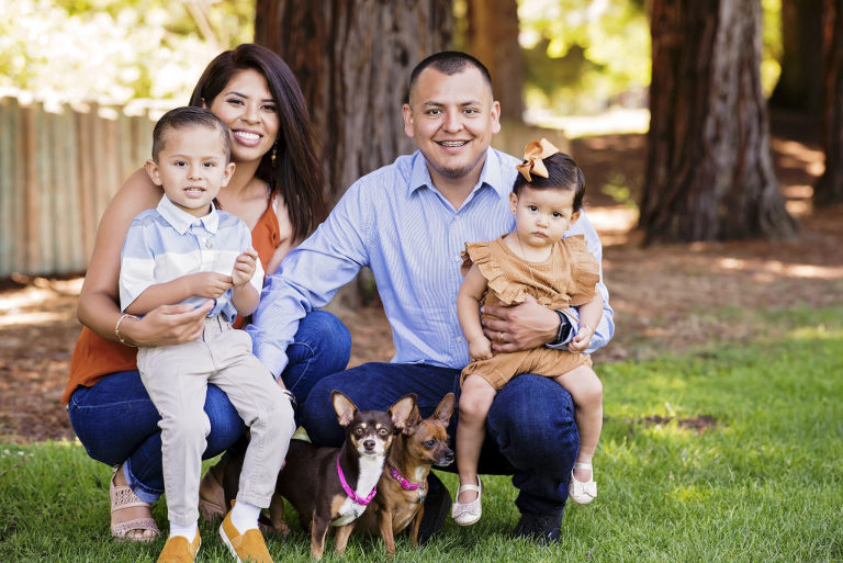 family portraits at cuesta park