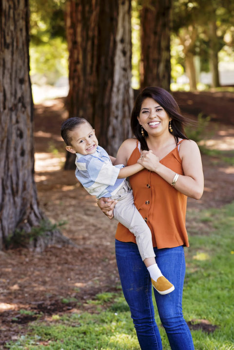 family portraits at cuesta park