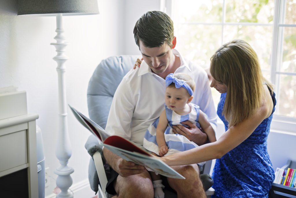 in home portraits with toddlers